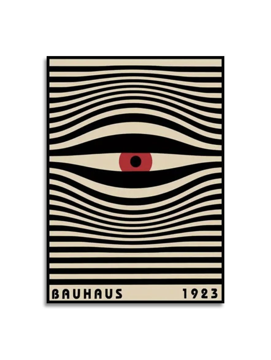 Poster - Bauhaus Eye 1923