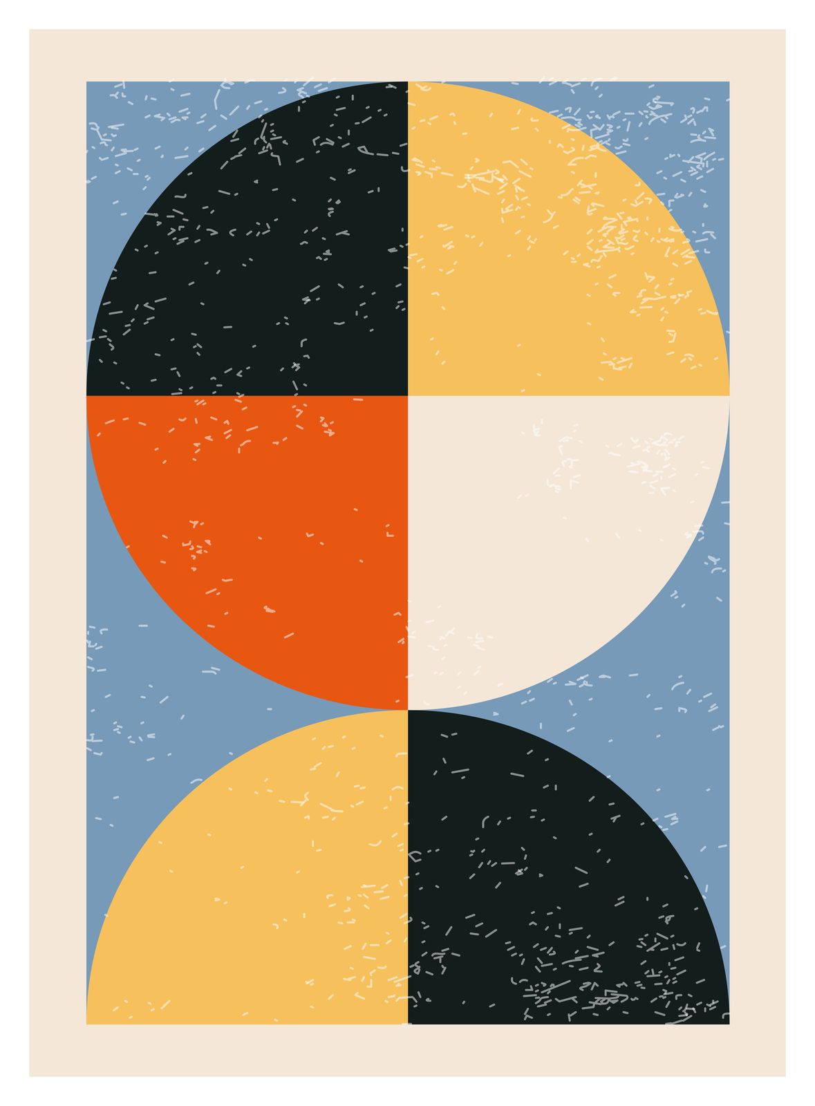 Poster - Abstract Geometrisch Ontwerp
