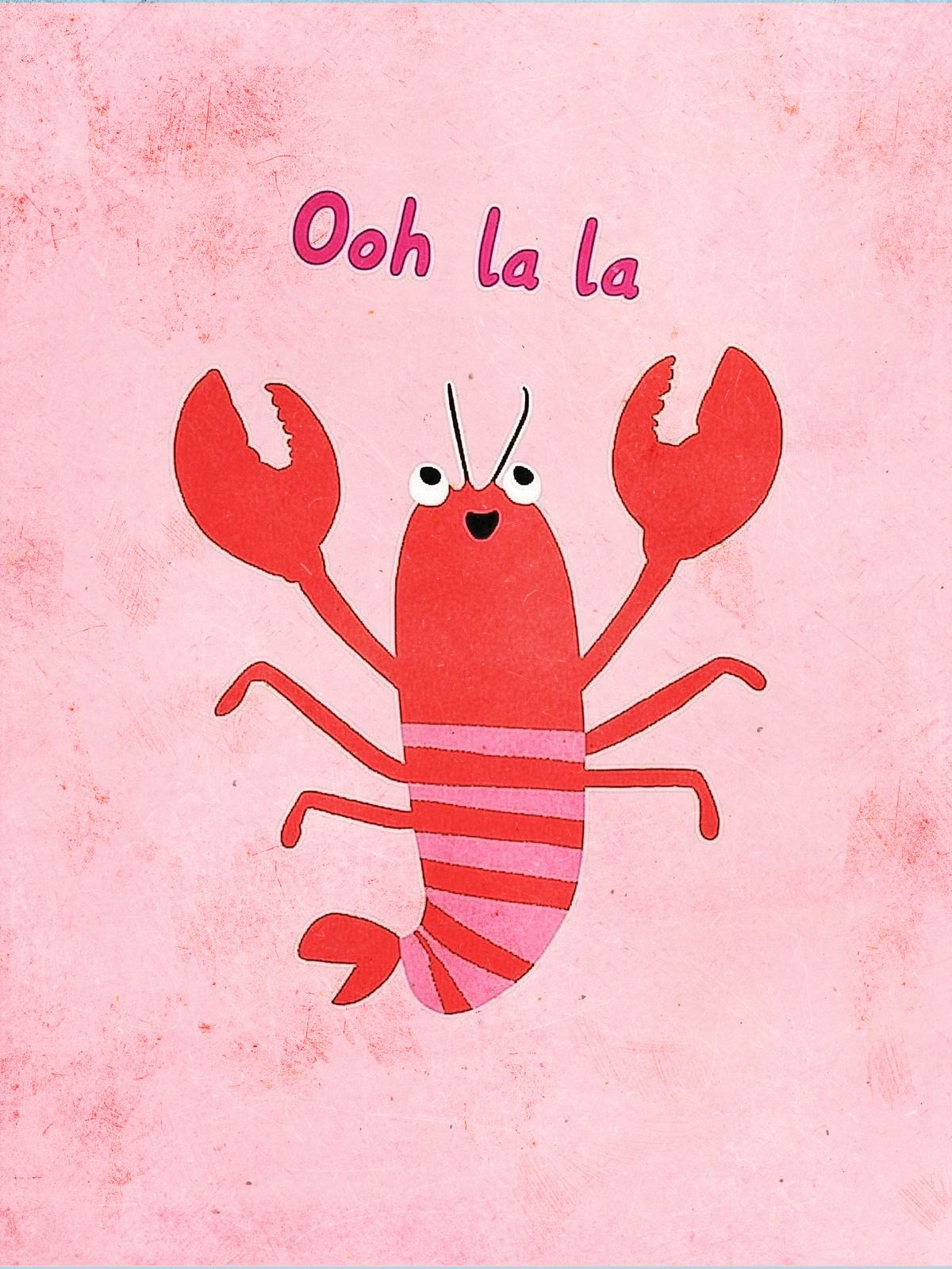 Poster - Ooh La La Kreeft