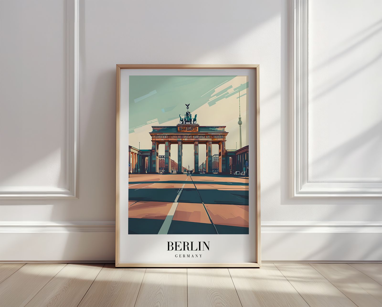 Poster - Berlijn illustratie