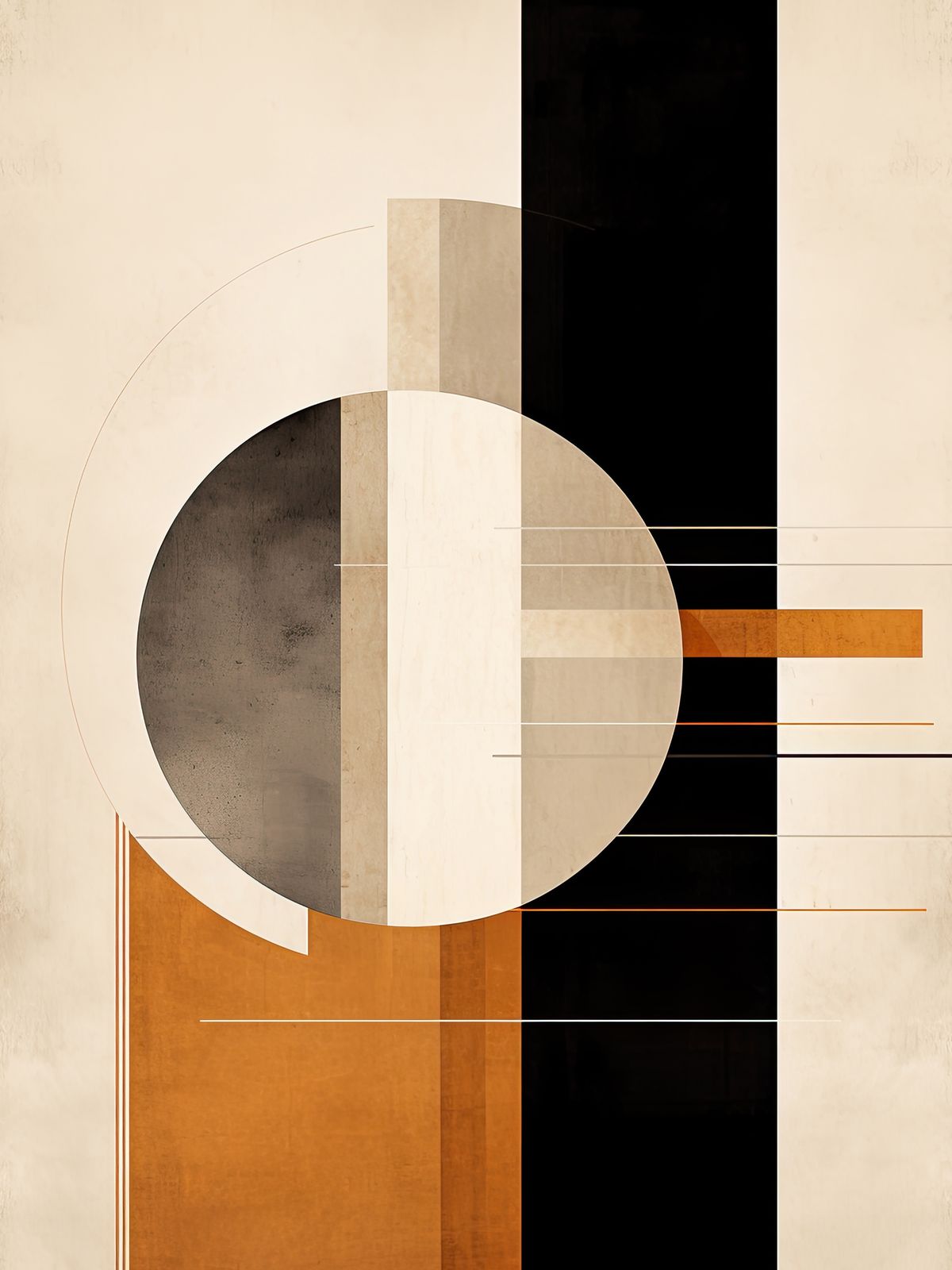 Poster - Abstract Geometrisch Ontwerp