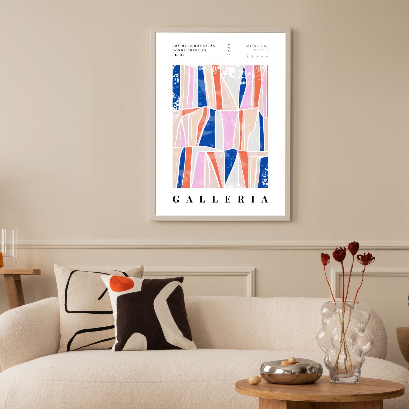 Abstracte Kunst Galleria Poster