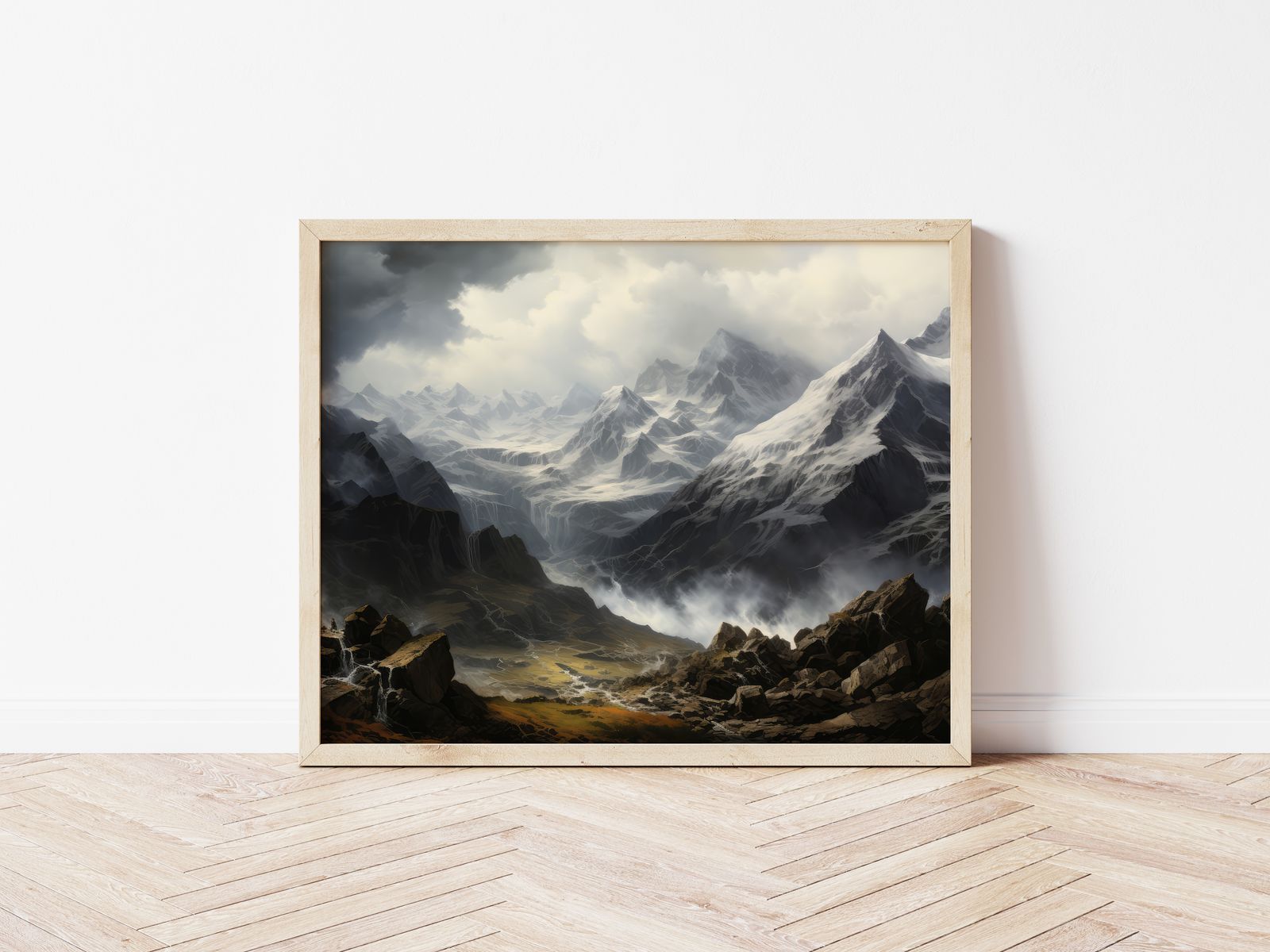 Poster - Berglandschap