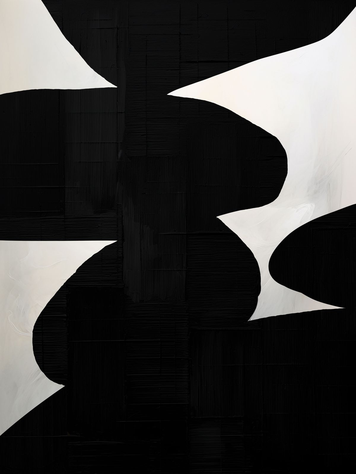 Poster - Abstract Zwart en Wit