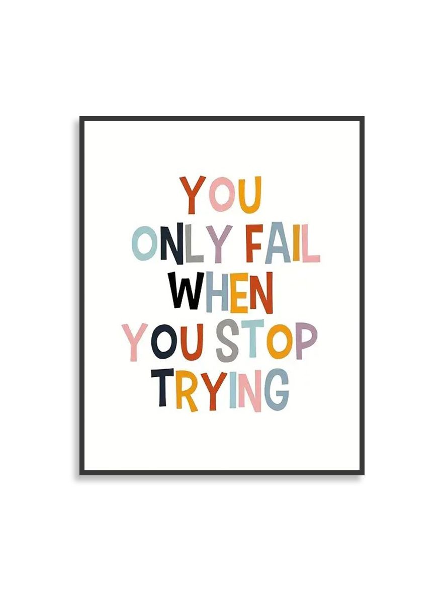 Poster - Inspirerende Quote