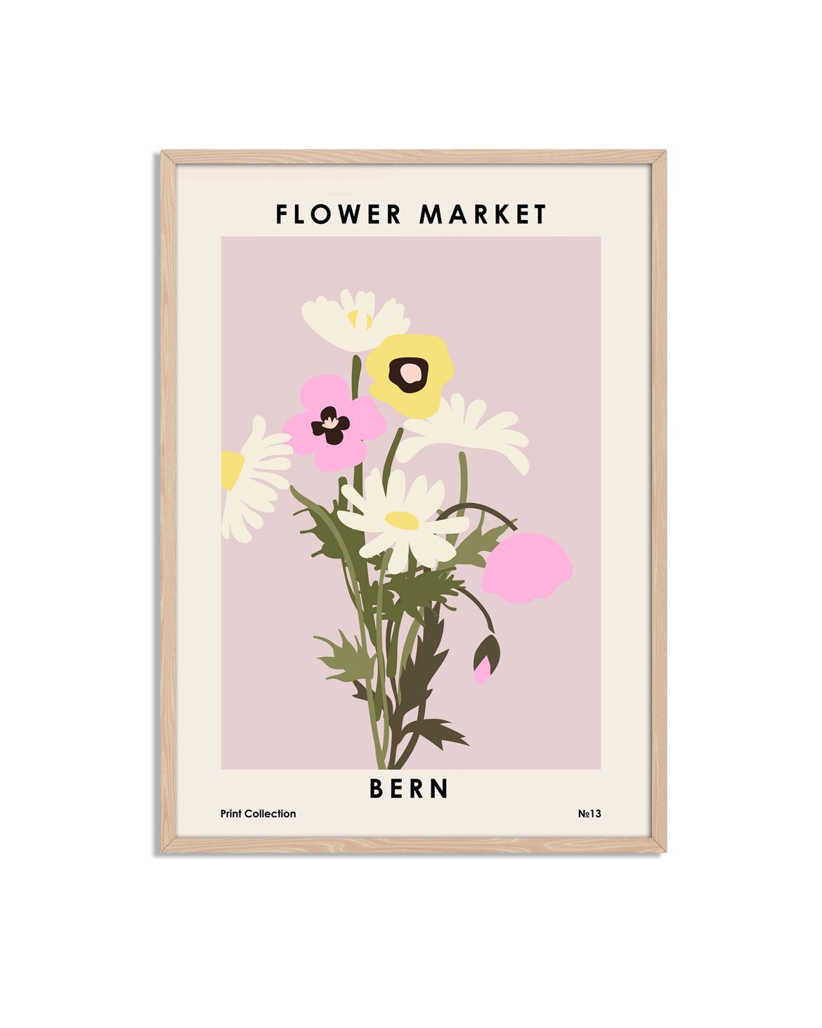Bloemenmarkt Poster