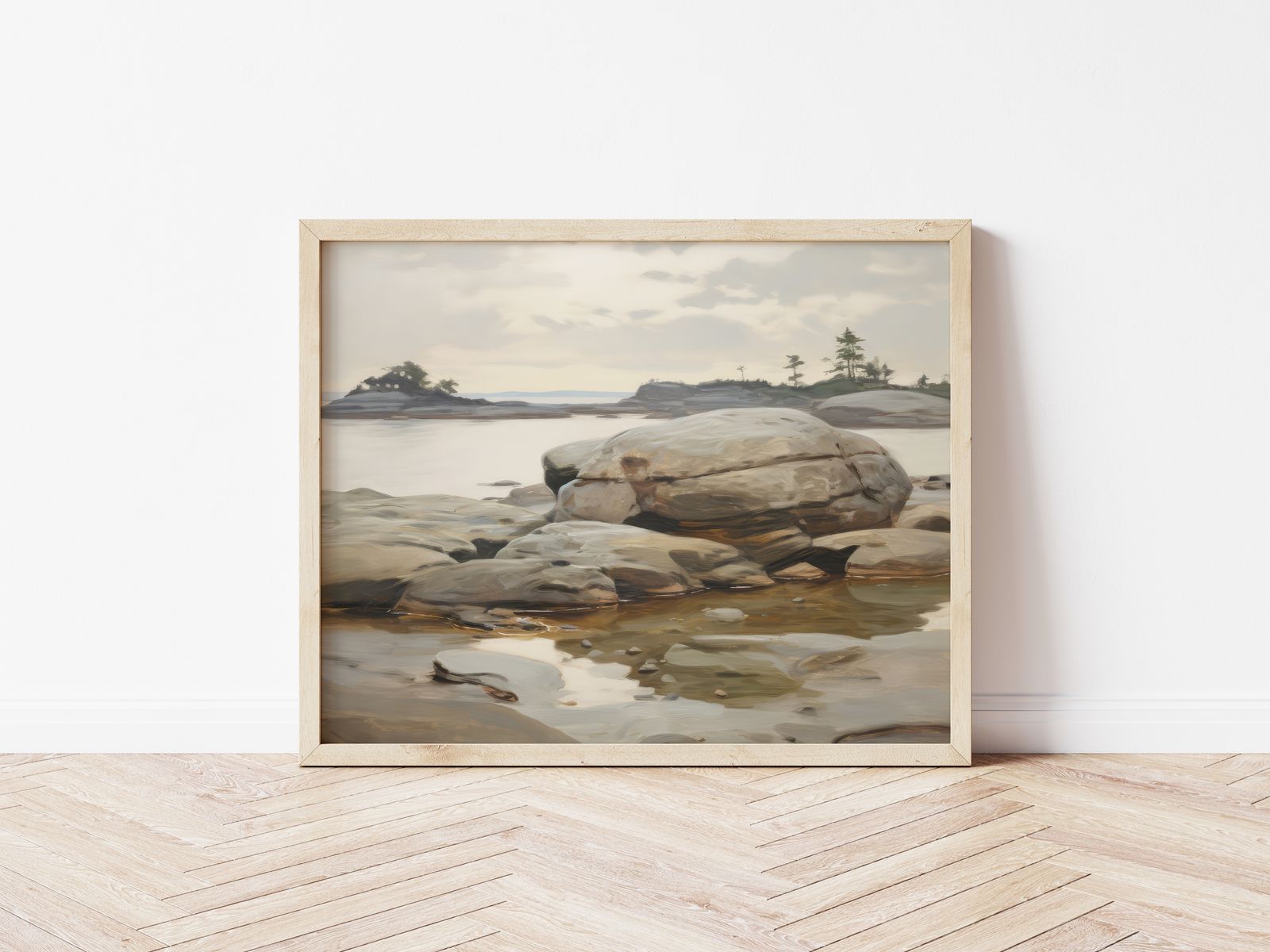 Poster - Kustlandschap