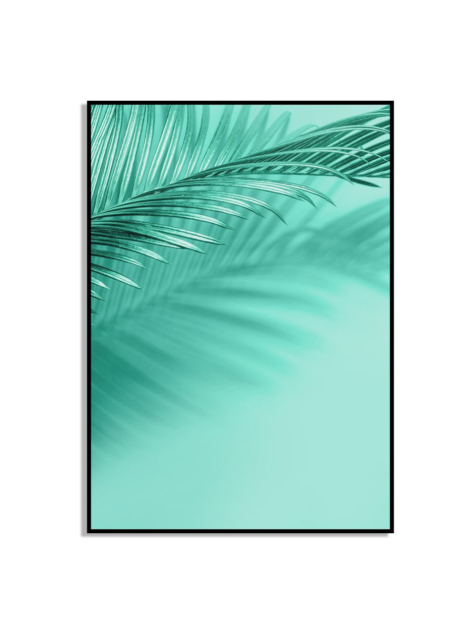 Tropisch Blad Kunst Poster