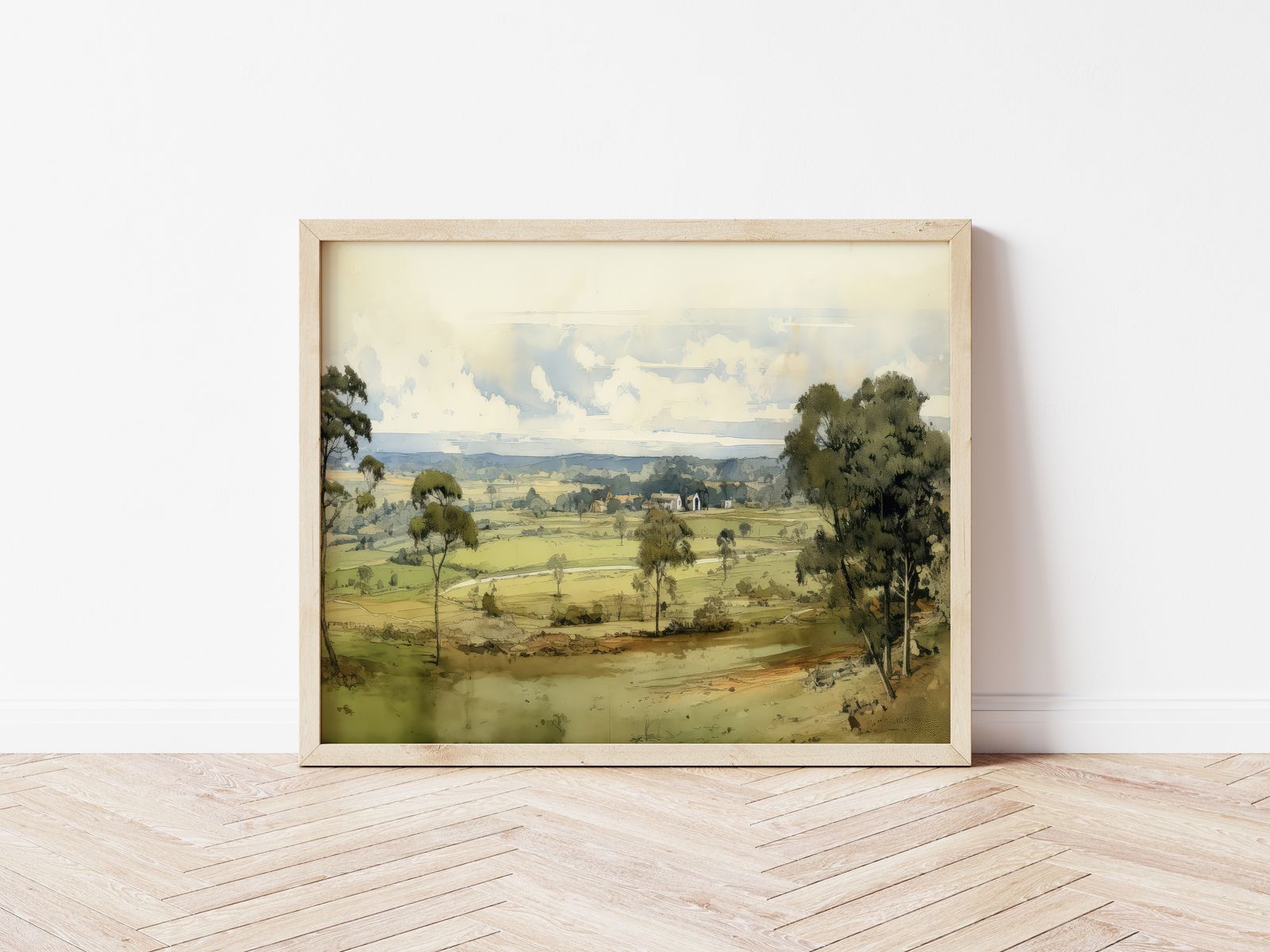 Poster - Rustig Landschap