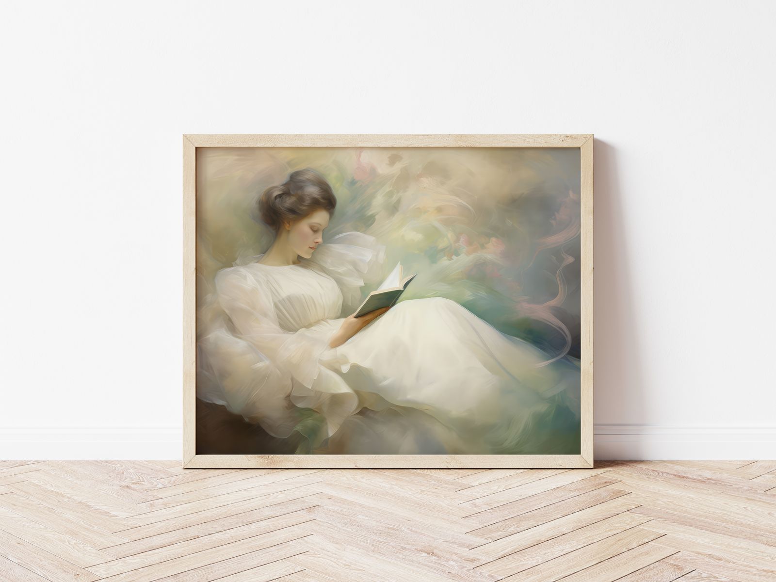 Poster - Vrouw Lezen