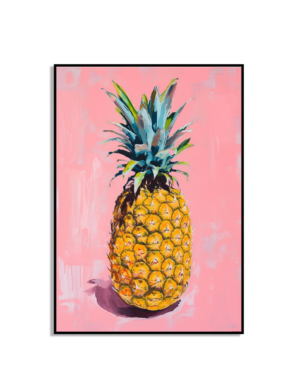 Ananas Kunst Poster