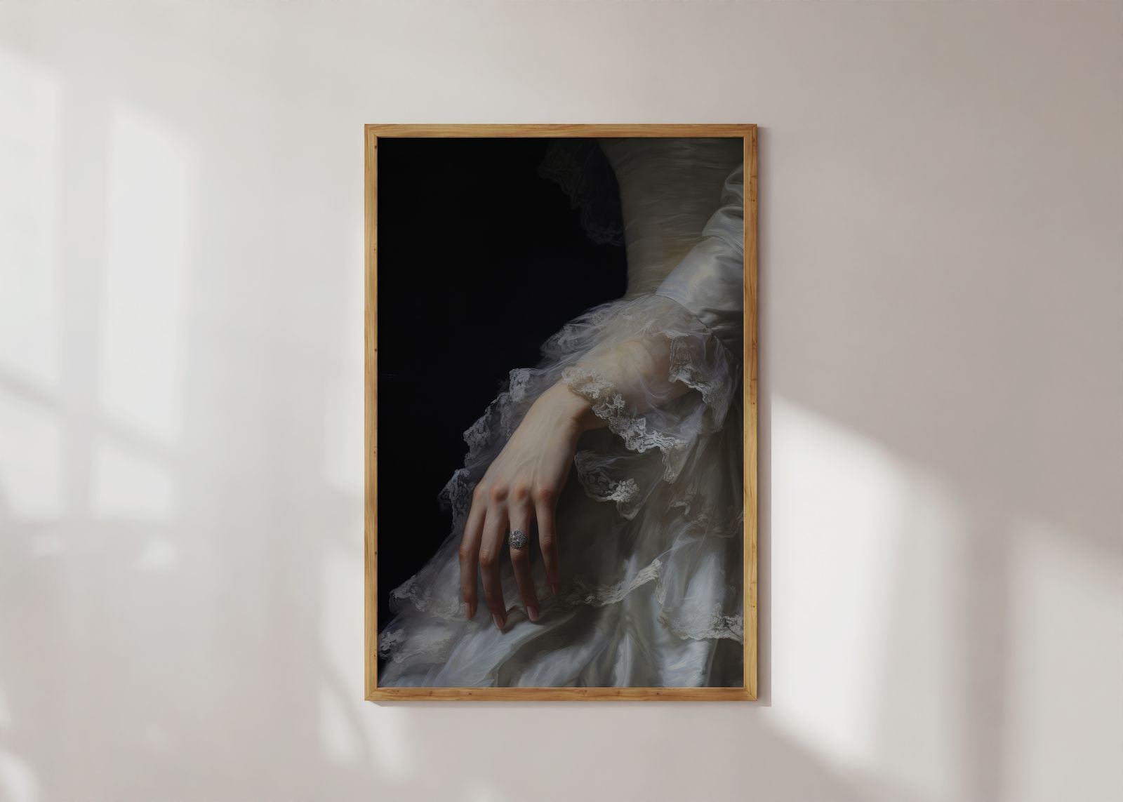 Poster - Elegante Kant Hand