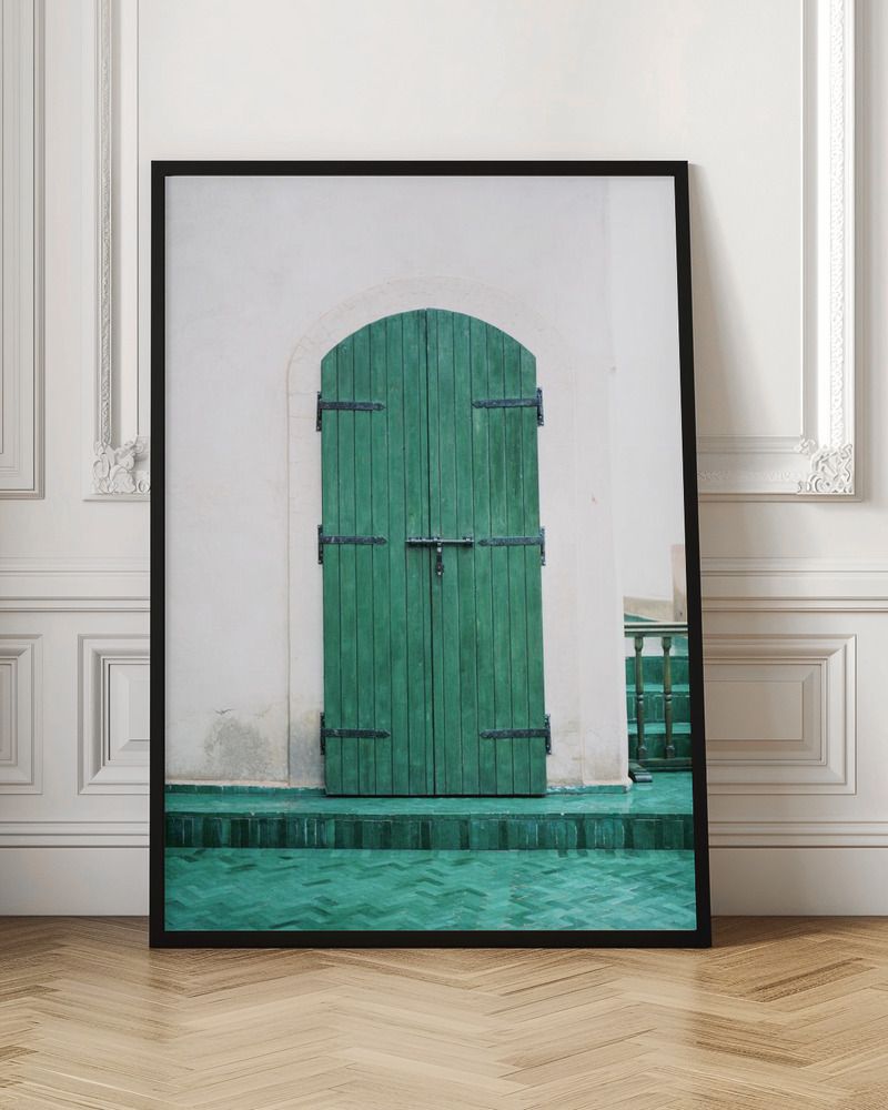 Poster - Groene Deur