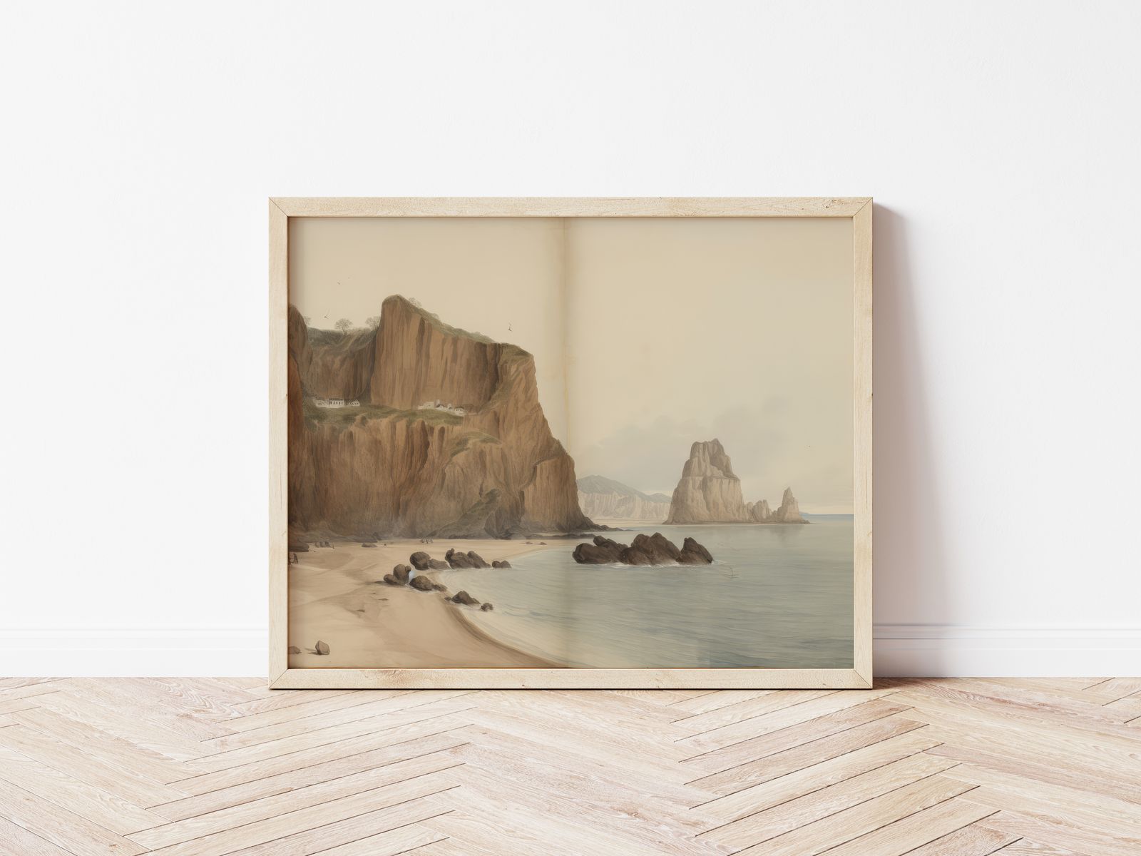 Poster - Kustlandschap