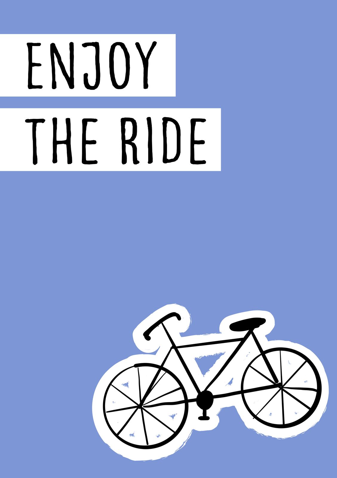 Poster - Geniet van de Rit