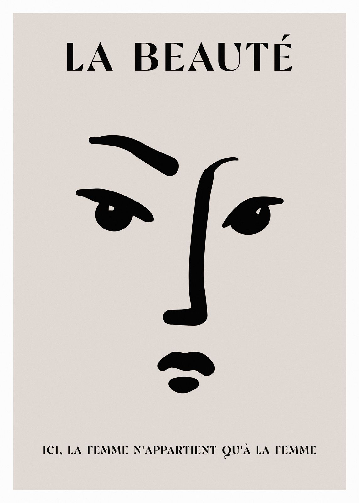 Poster - La Beauté