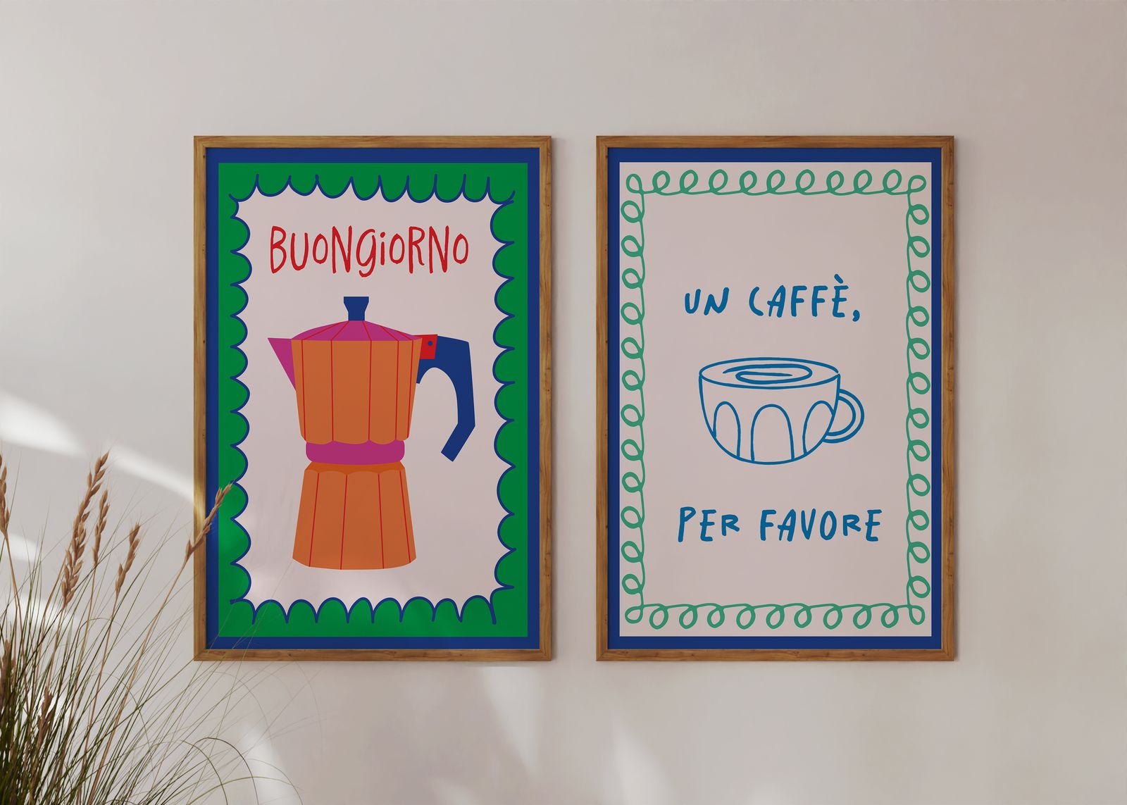 Poster - Koffieochtend Set van 2