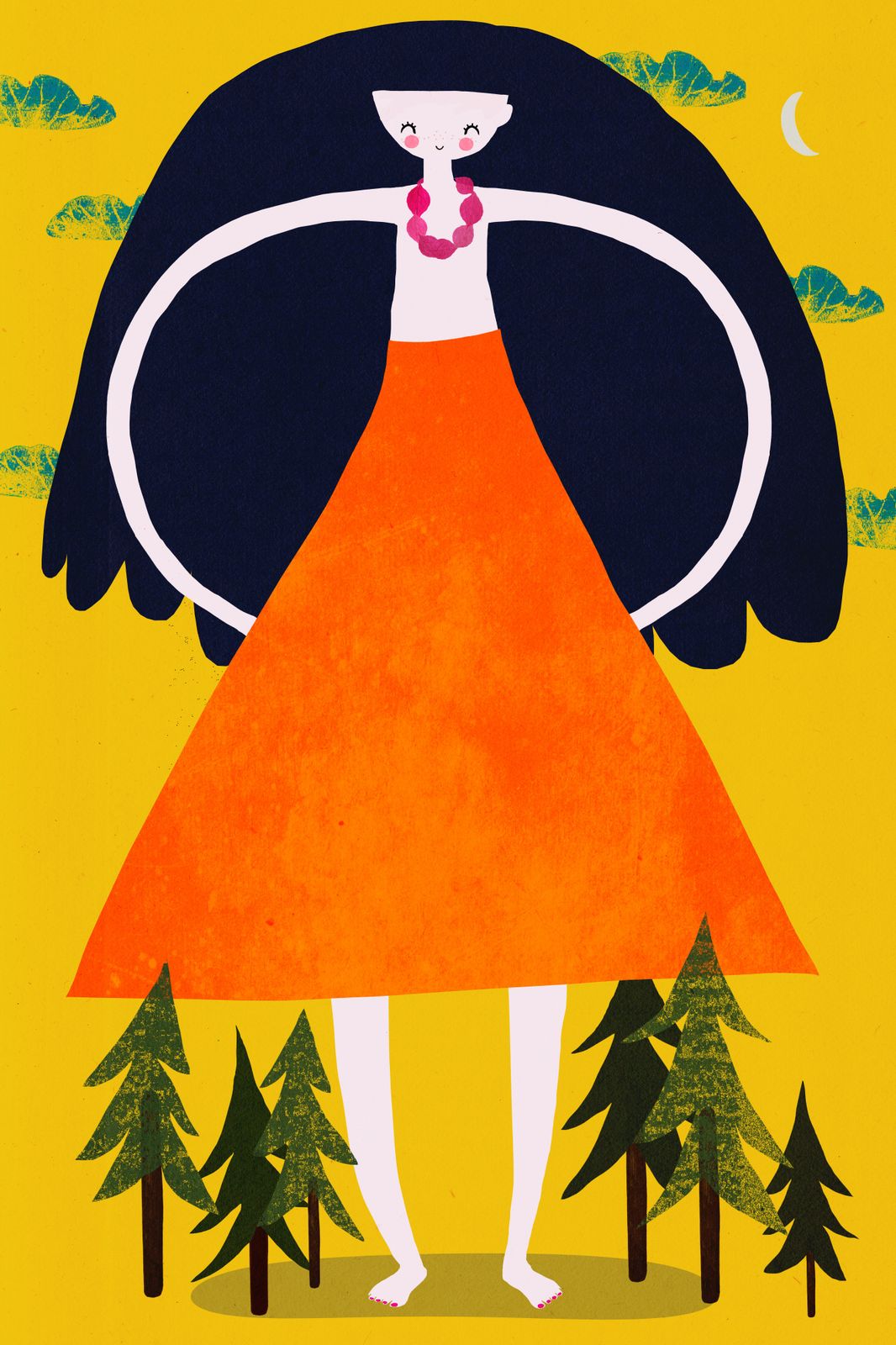 Poster - Levendig Fantasiefiguur