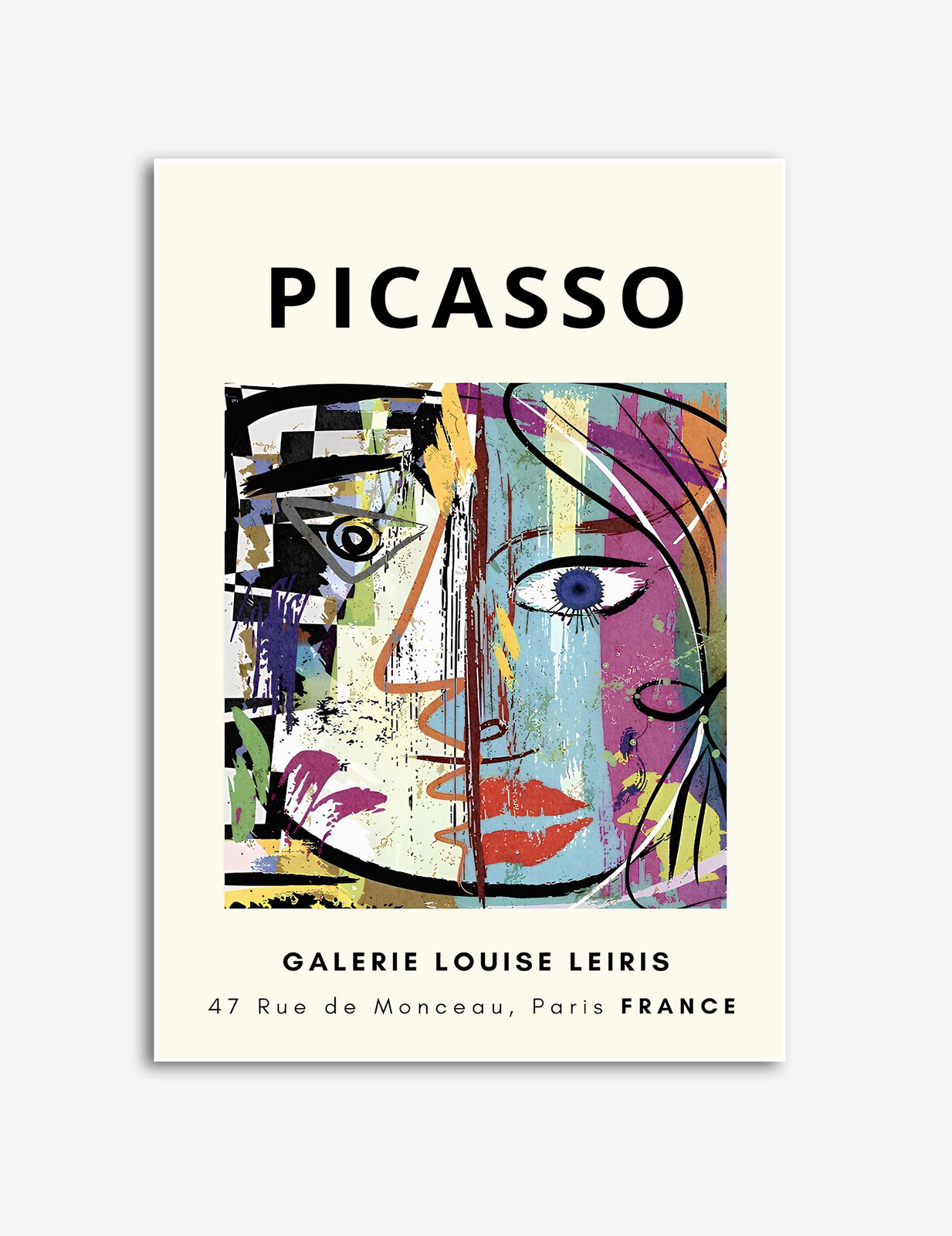 Picasso - Galerie Louise Leiris Poster