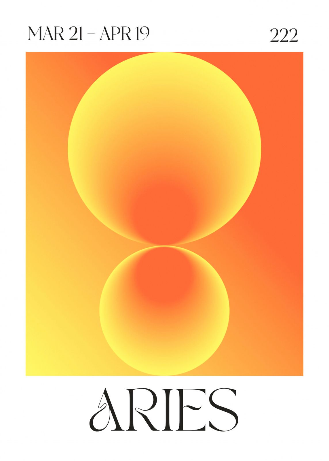 Poster - Ram Abstract
