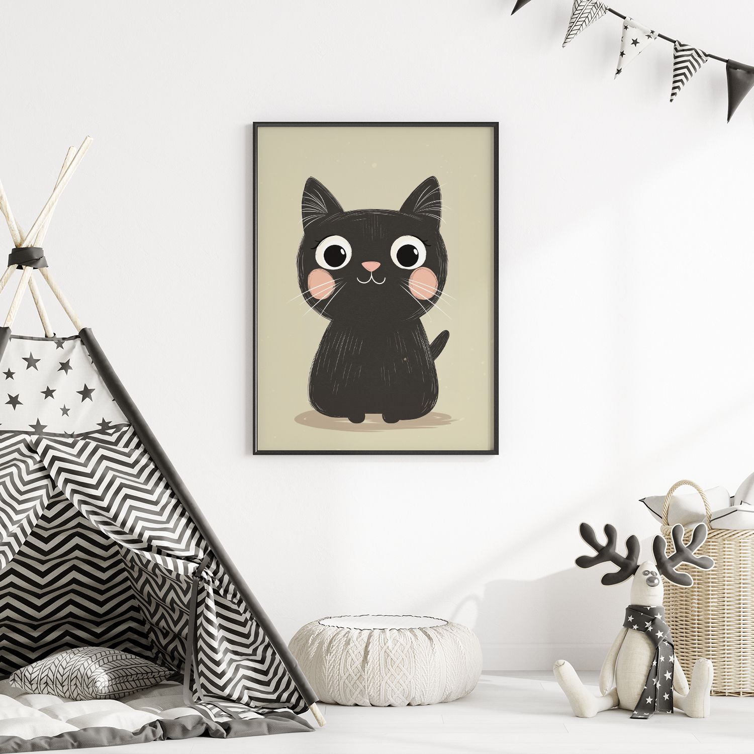 Poster - Schattige Kat