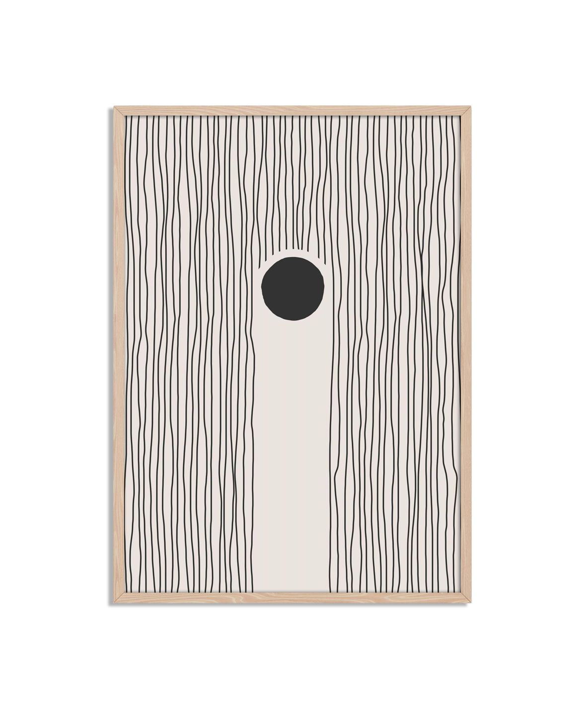 Abstract Minimalistische Lijnen Poster