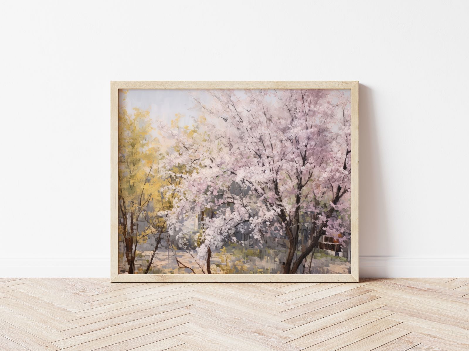Poster - Kersenbloesems