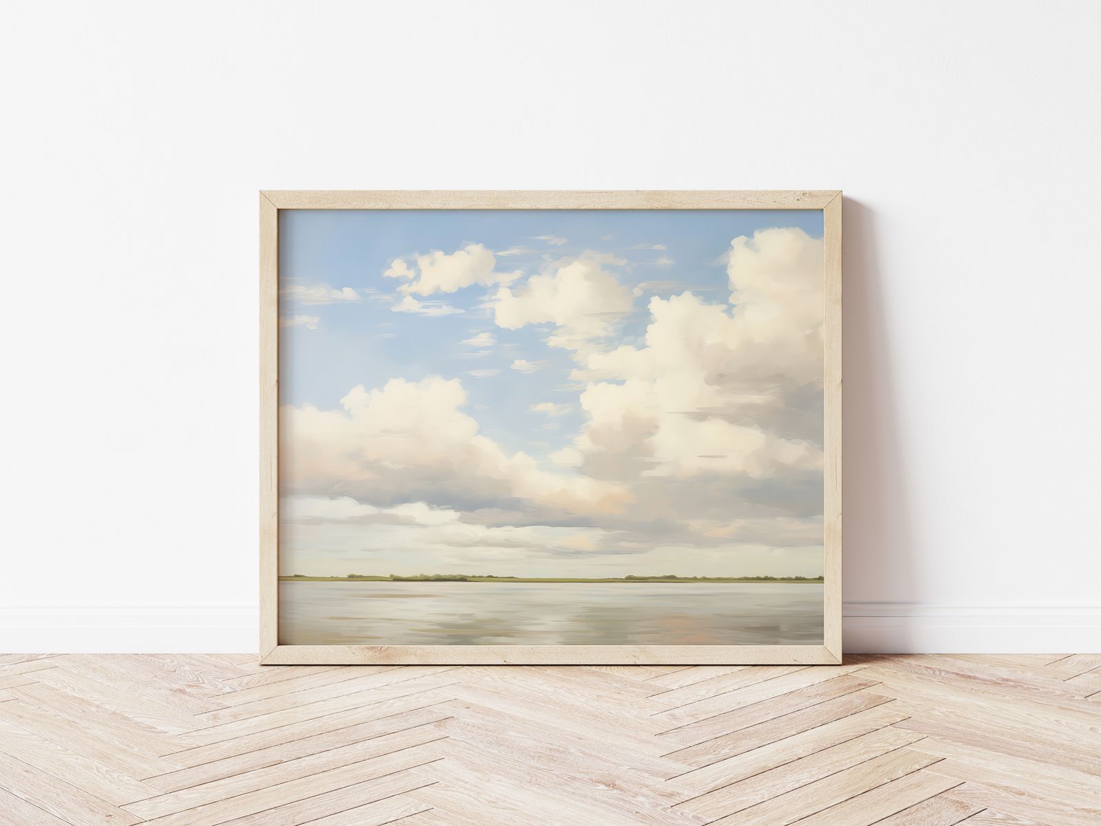 Poster - Sereniteit Wolken
