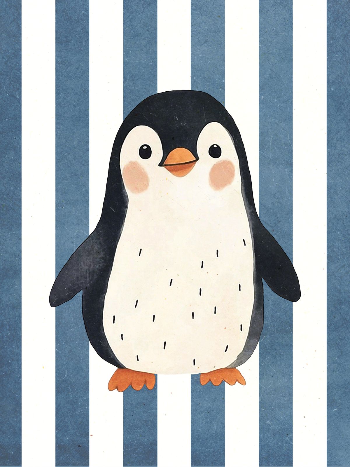 Poster - Schattige Pinguïn