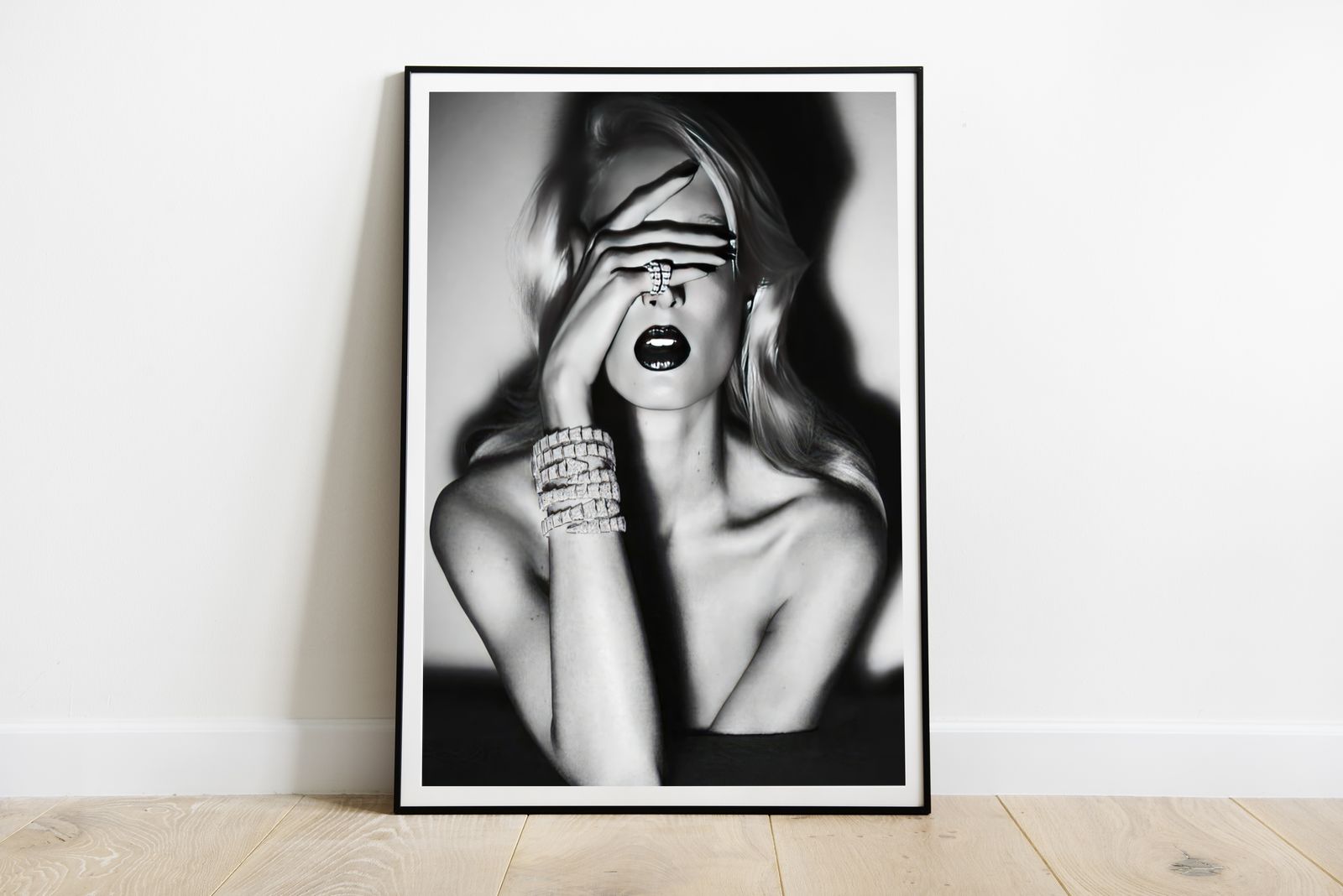 Poster - Zwart-Wit Glamour