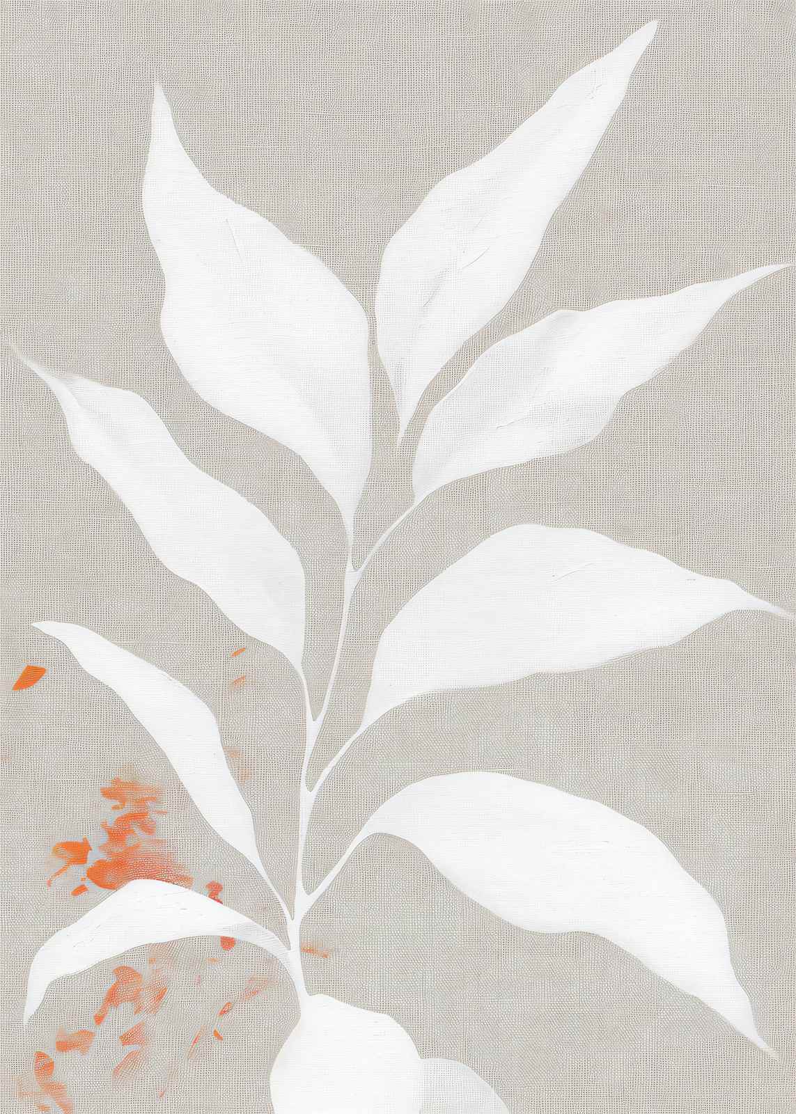 Poster - Elegante Botanische Ontwerp