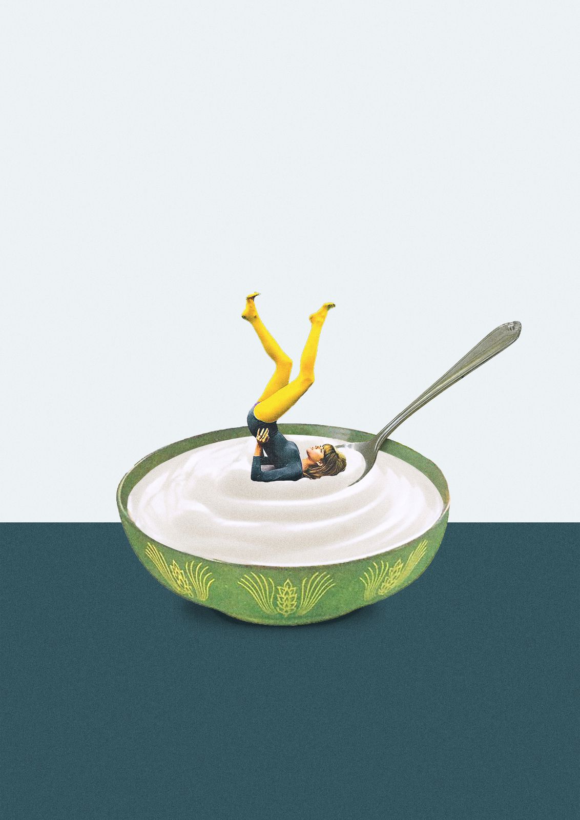 Poster - Surreal Yogurt Bowl