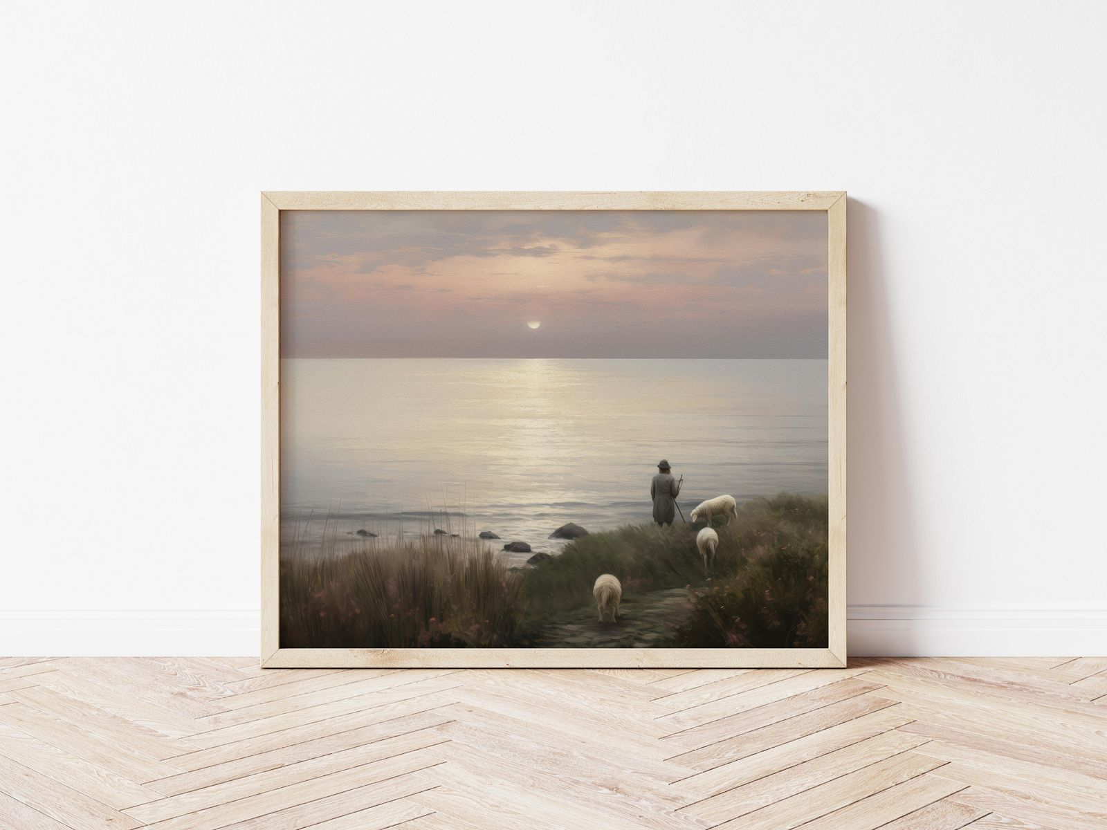 Poster - Herder aan de Kust