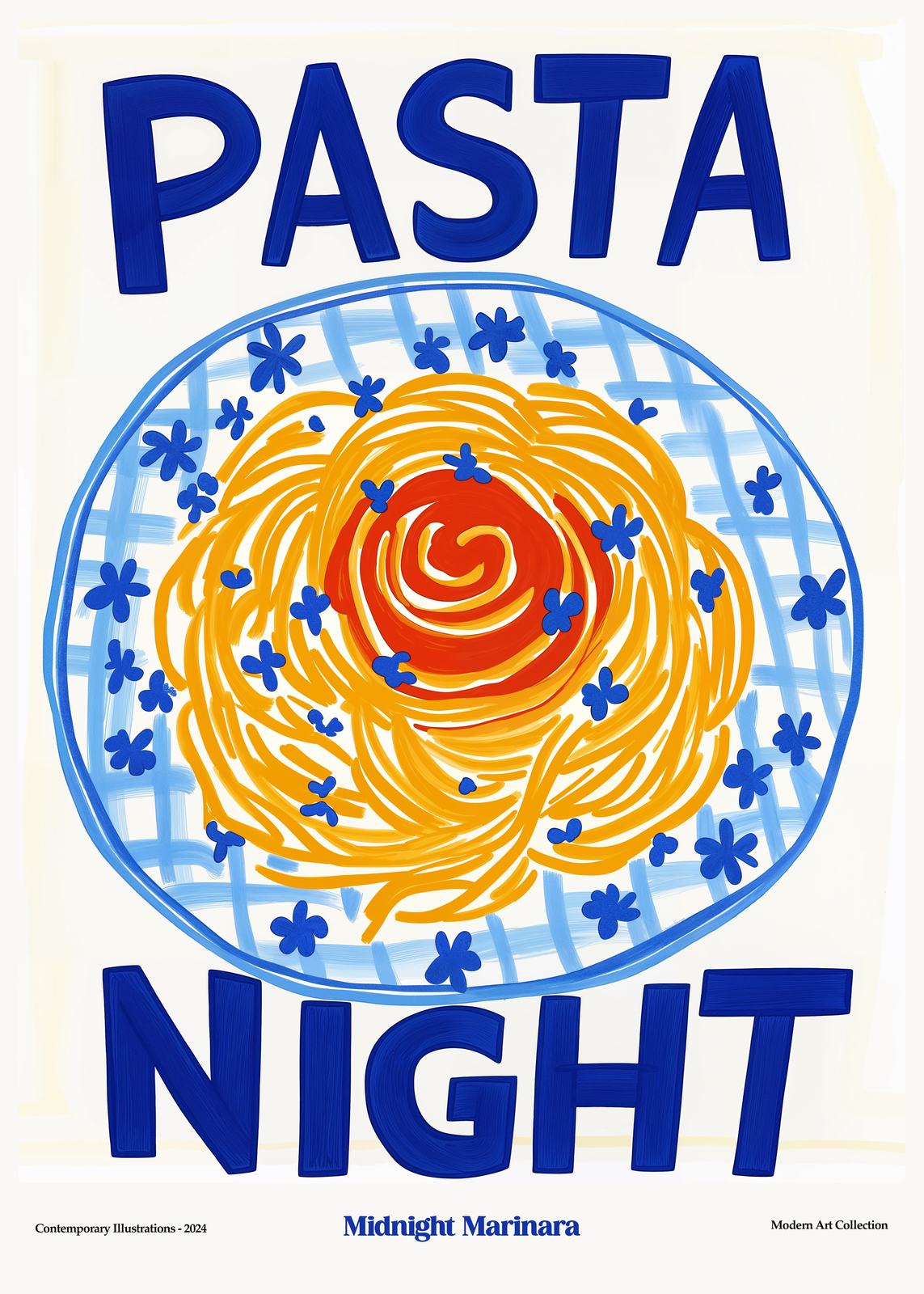 Poster - Pasta Night