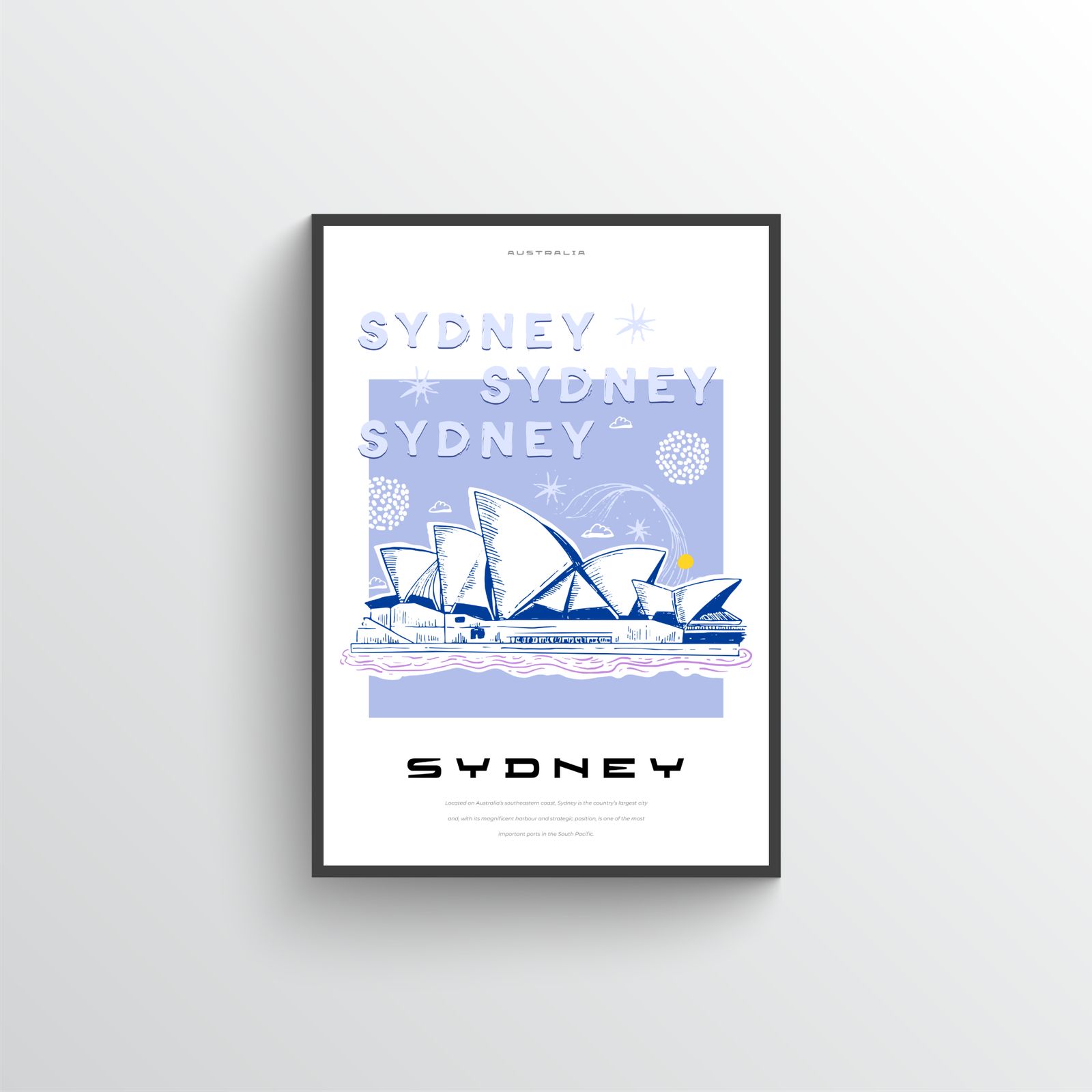 Sydney Opera House Poster