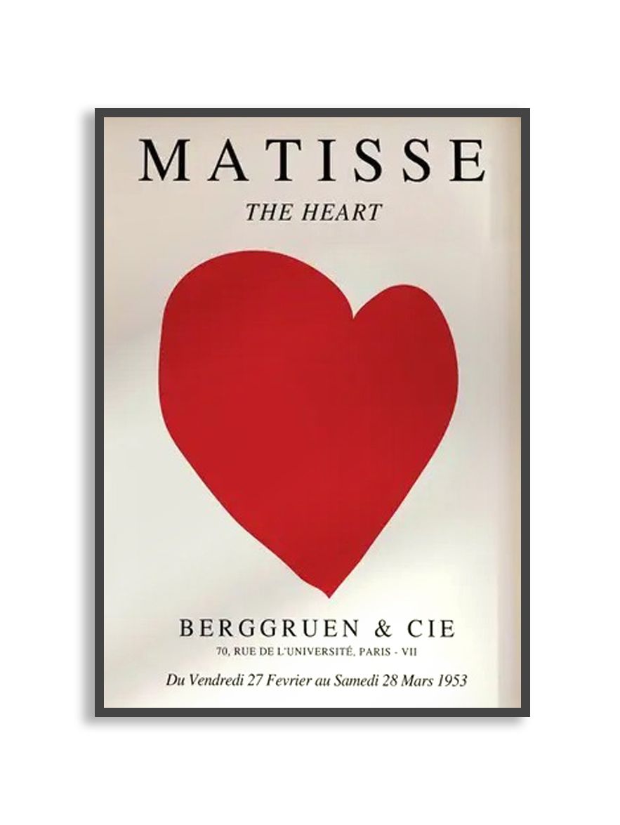 Poster - Matisse Het Hart