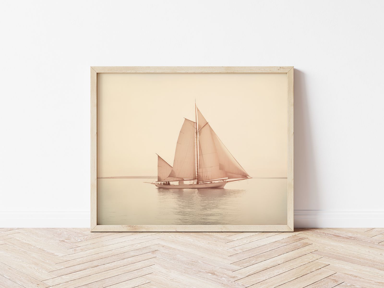 Poster - Vintage Zeilboot