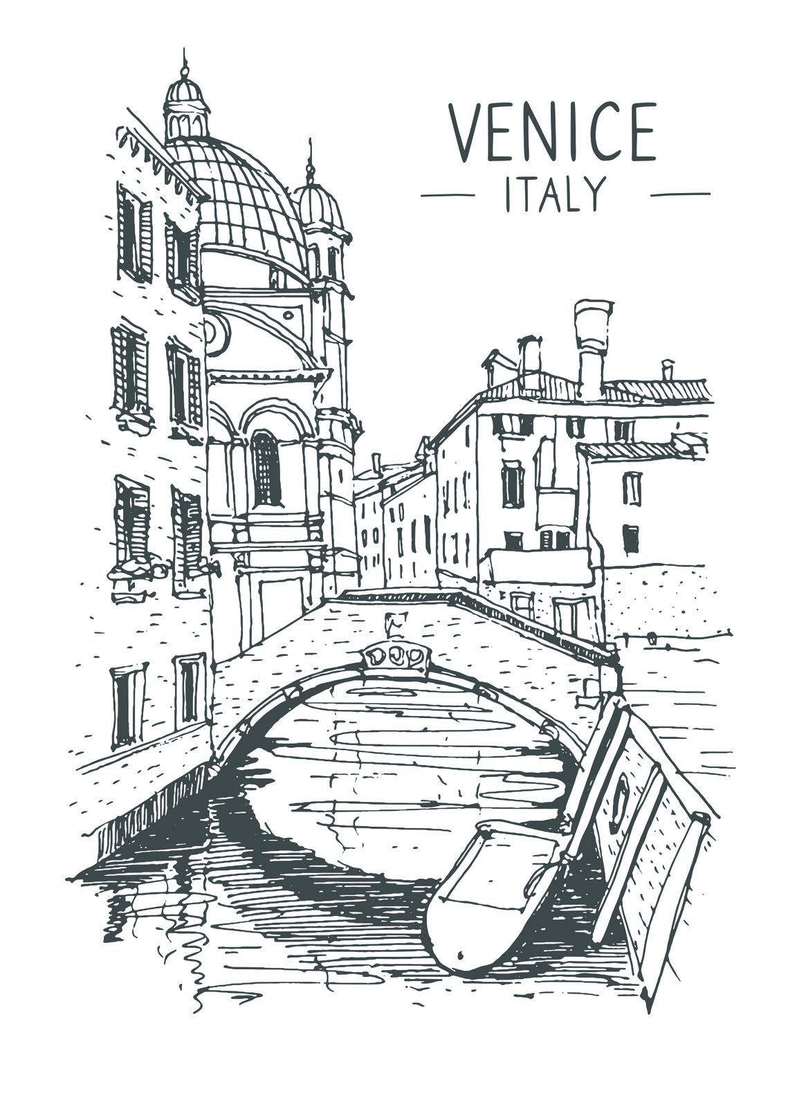 Venetië Italië Muurposter