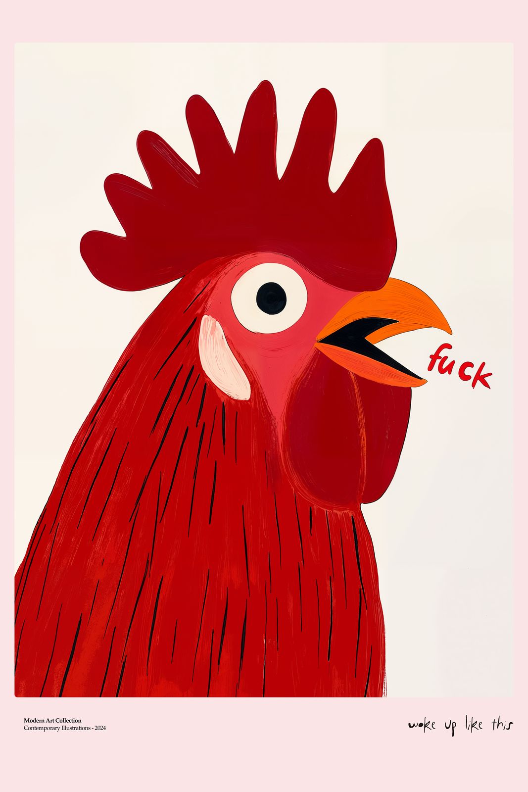 Poster - Haan Kunst Illustratie