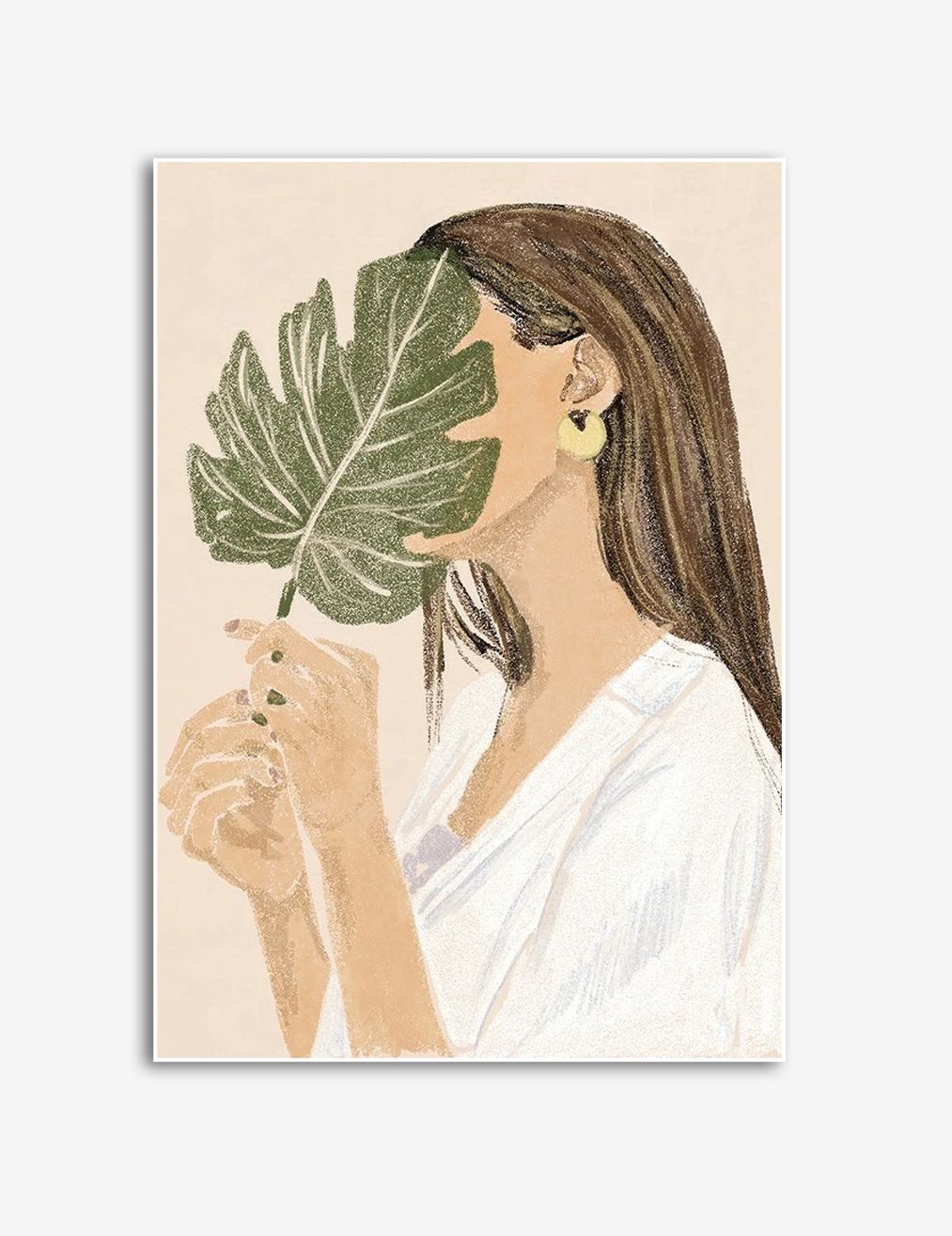 Blad en Dame Poster