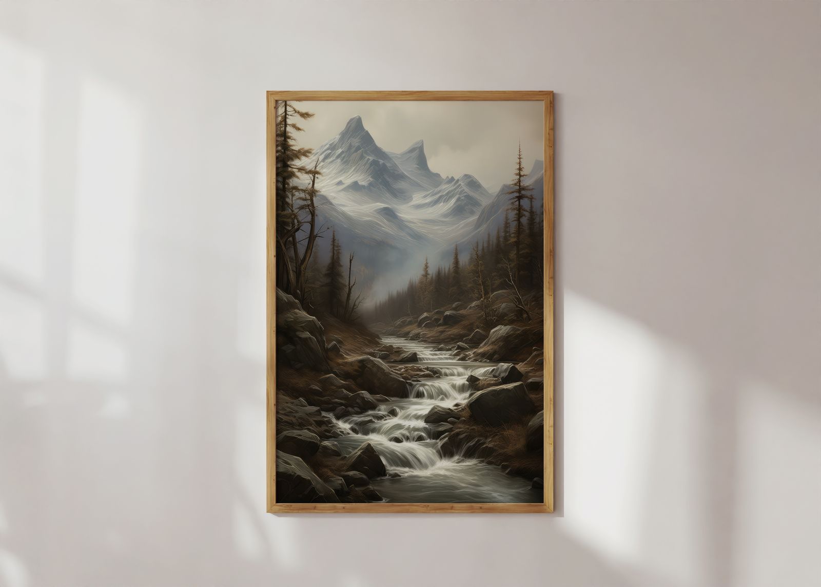 Poster - Bergen Rivier