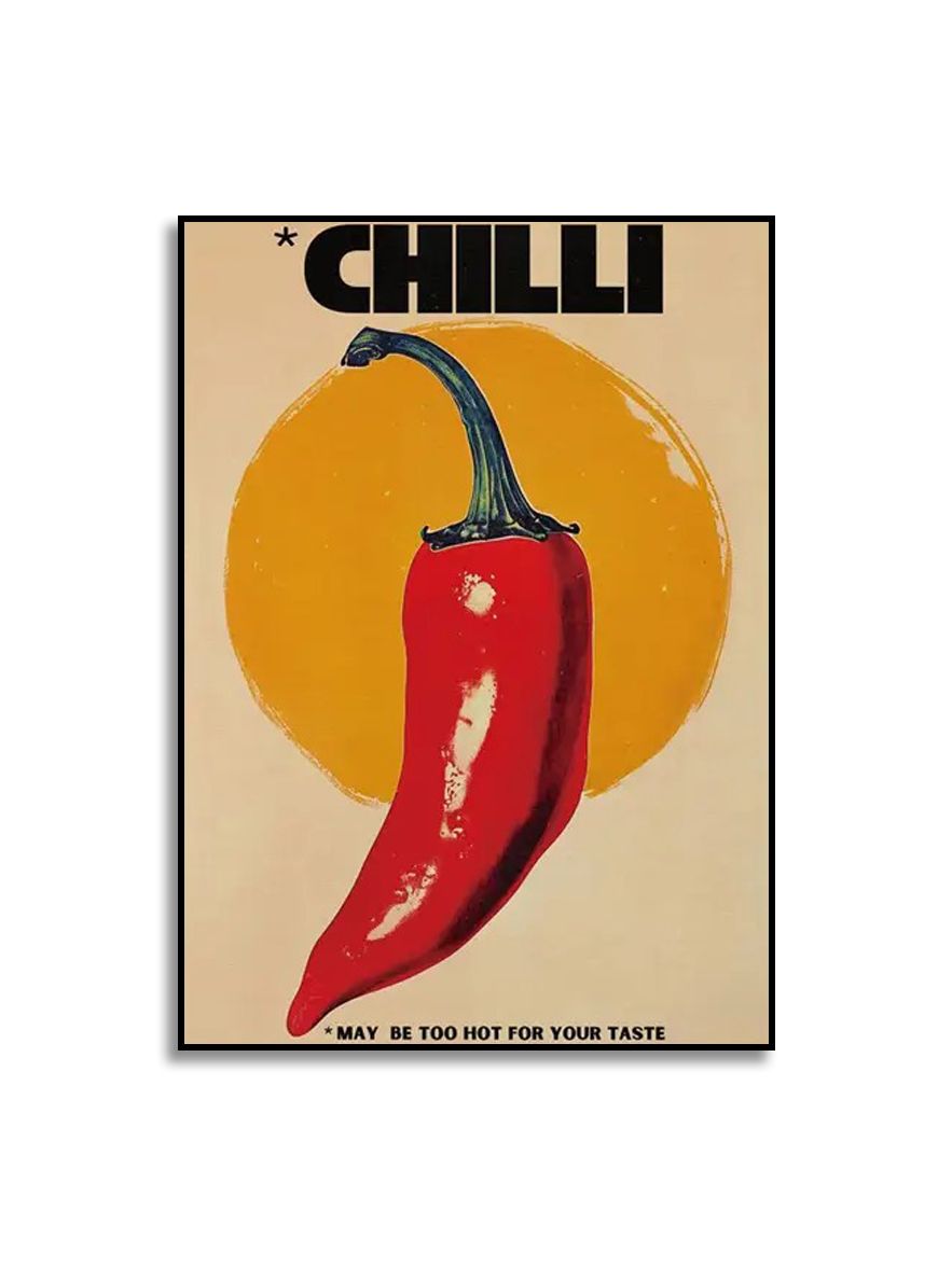 Poster - Chili Kunst