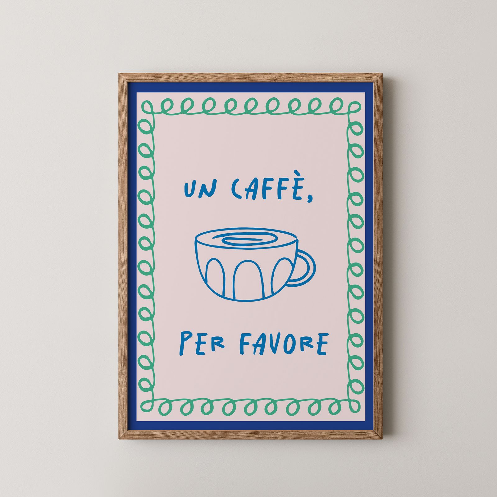 Poster - Un Caffè, Per Favore