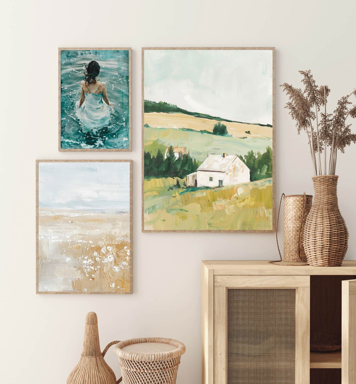 Poster - Rustige Landschappen / Set van 3
