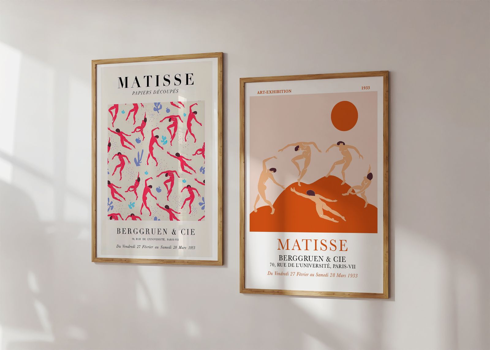 Poster - Matisse Art Exhibition / Set of 2