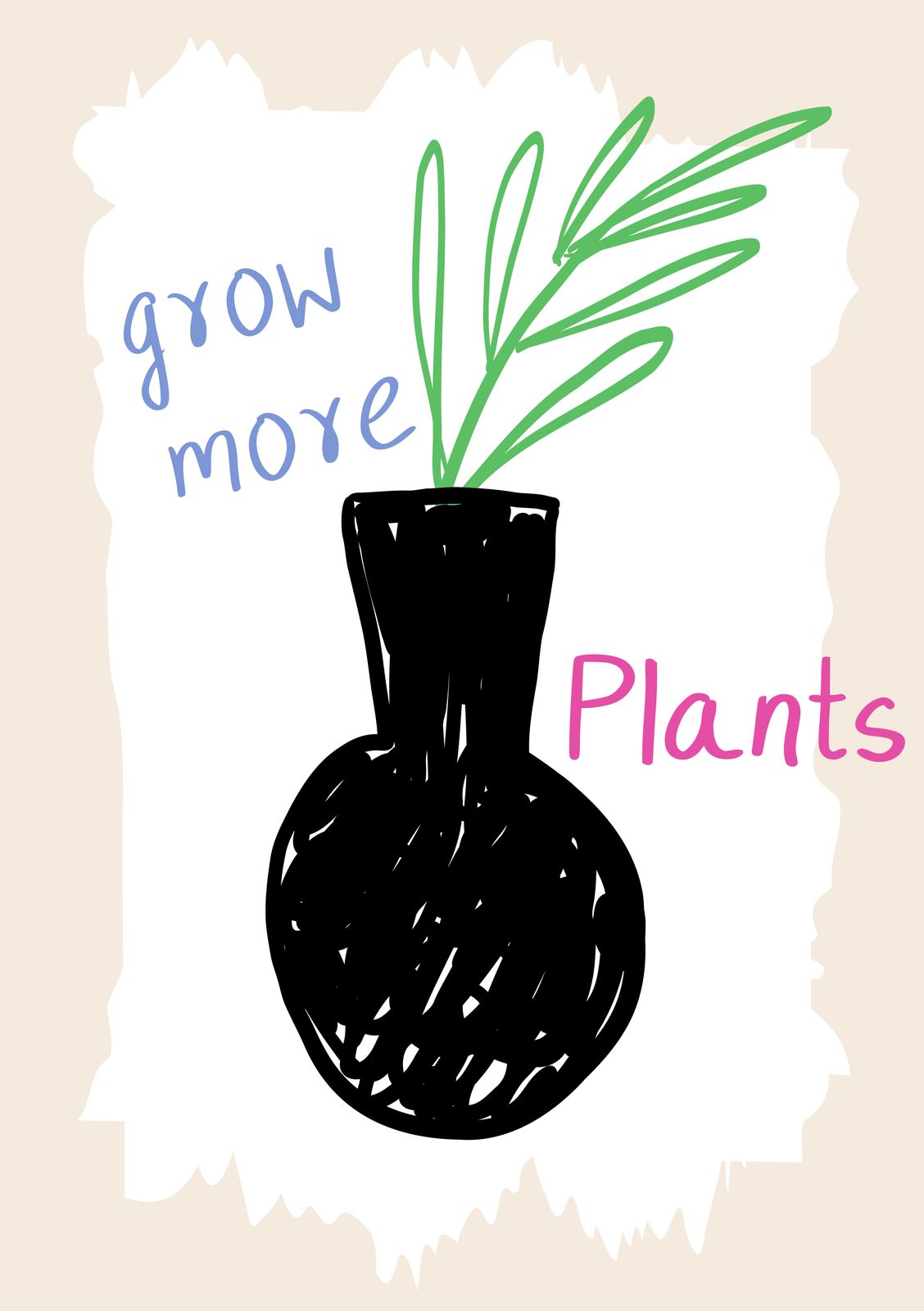 Poster - Meer planten kweken