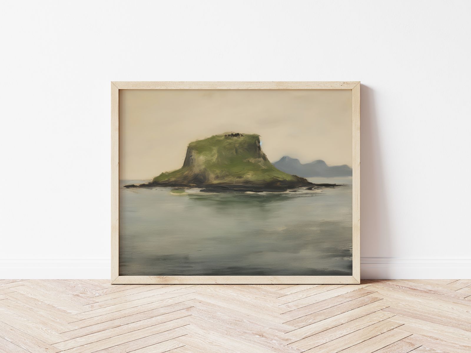 Poster - Eilandlandschap