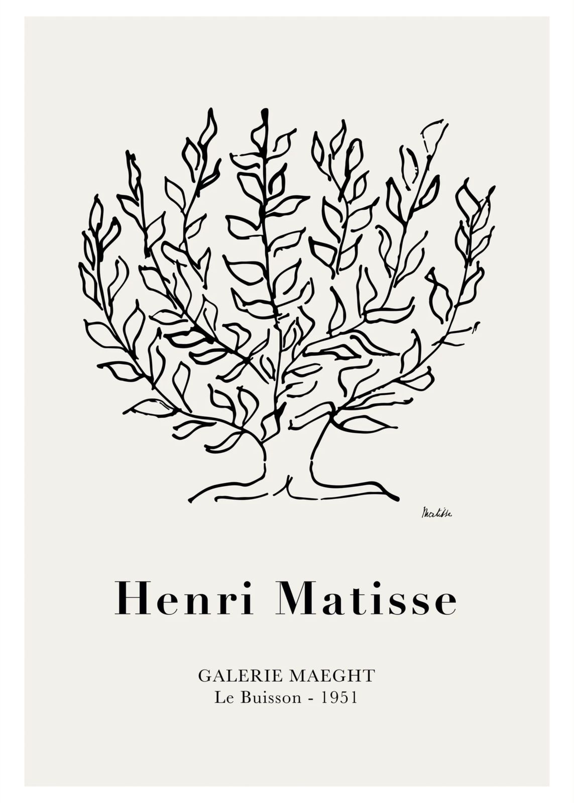 Poster - Henri Matisse Kunst