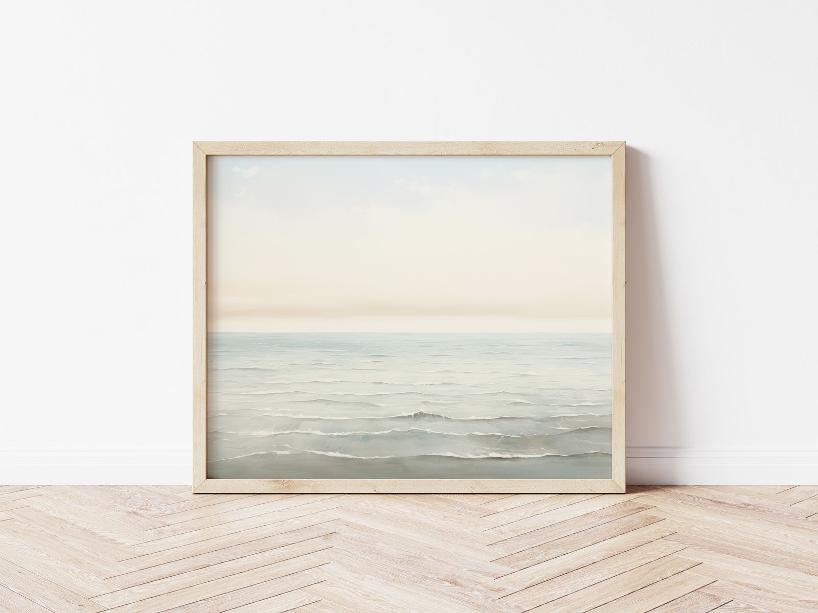 Poster - Rustig Uitzicht op de Oceaan