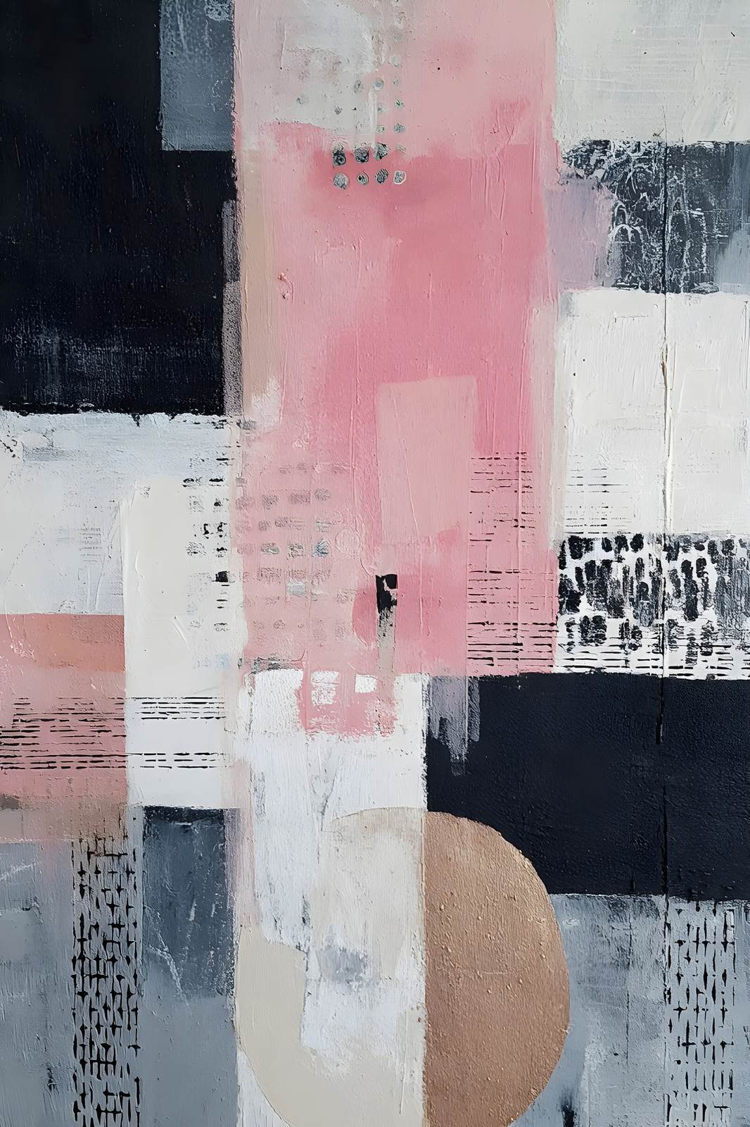 Poster - Abstracte Kunst Canvas